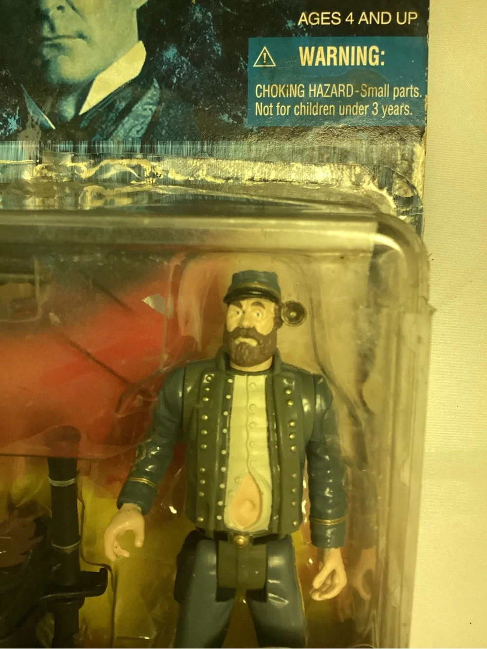 NEW LOT OF 2 - WILD WILD WEST GORDON GENERAL MCGRATH ACTION FIGURE (X-Toys, 1999